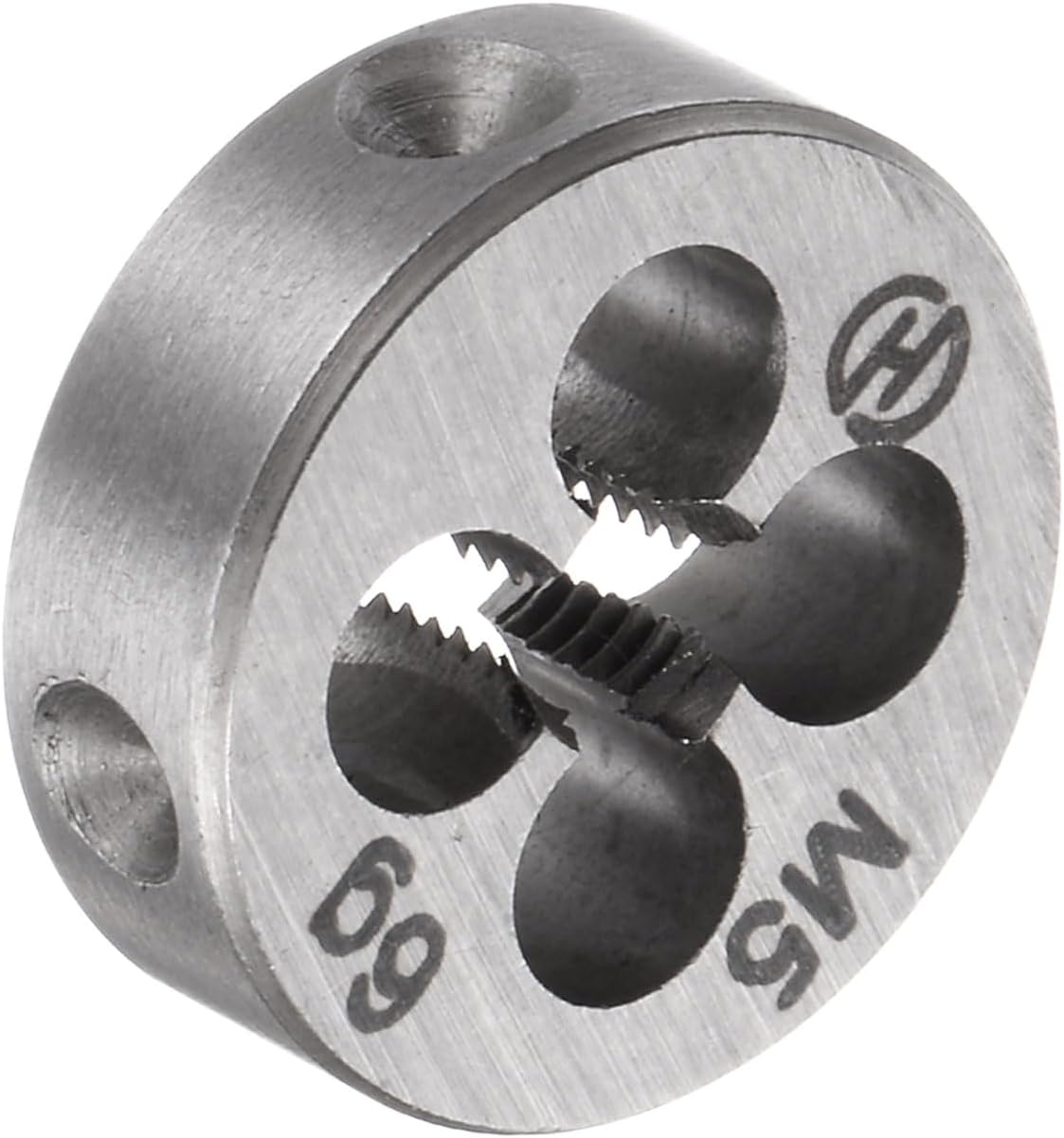 M5 x 0.8 Metric Round Die, Machine Thread Right Hand Threading Die, Alloy Steel Screw Thread Cutting Die