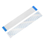 Flexible Flat Cable, 50 Pins 0.5mm Pitch 150mm FPC FFC Flexible Ribbon Cable for LCD TV DVD Player Laptop 5Pcs (A Type)