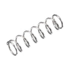 Compression Spring,304 Stainless Steel,7mm OD,0.7mm Wire Size, 15mm Compressed Length,25mm Free Length,11.8N Load Capacity for Home Projects, Silver Tone, 20pcs