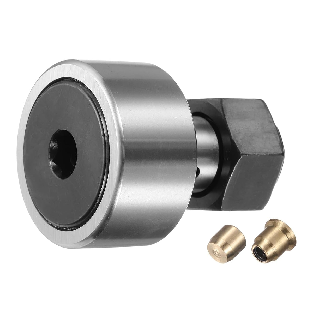 Cam Follower Track Runner Bearings CF20-1/KRV47 PPA Needle Roller Stud Track Bearing, 47mm Roller Diameter, M20 Stud Type, (Hexagon Socket)