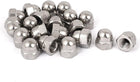 Acorn Hex Cap Nuts - 20Pcs M10 Dome Nuts 201 Stainless Steel Hexagon Decorative Cap Nut for Screws Bolts Silver Tone