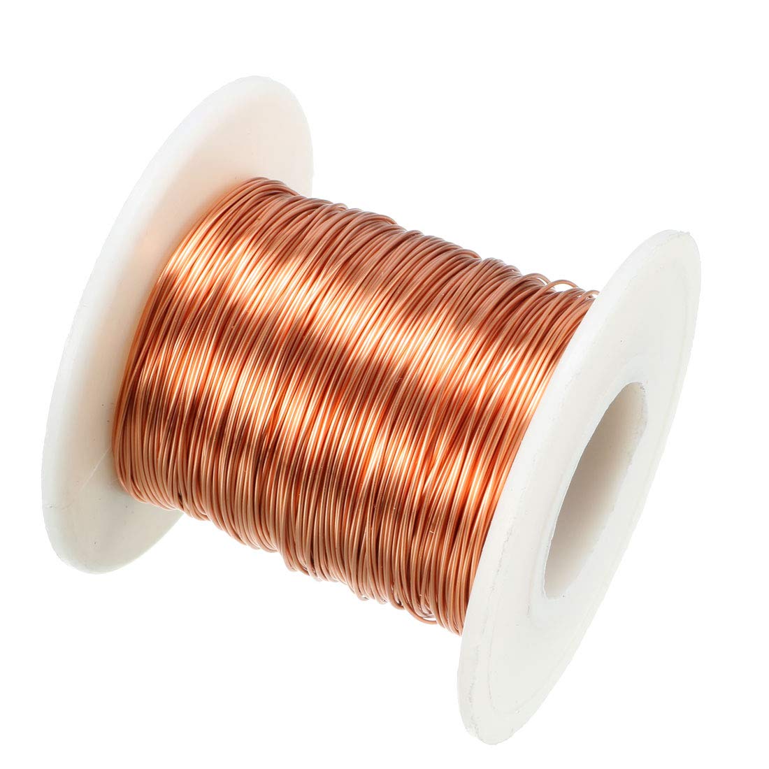 0.41mm Dia Magnet Wire Enameled Copper Wire Winding Coil 164ft Length Widely Used for Transformers Inductors