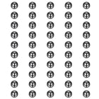 50Pcs 1/16"(1.588mm) Ceramic Bearing Balls, Silicon Carbide Ceramic Balls G10 Precision for Electronic Equipment Precision Instruments, Black