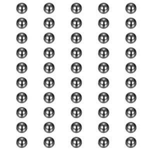 50Pcs 1/16"(1.588mm) Ceramic Bearing Balls, Silicon Carbide Ceramic Balls G10 Precision for Electronic Equipment Precision Instruments, Black
