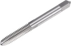 Thread Milling Threading Tap 1/4"-20 UNC, Left Hand Machine HSS (High Speed Steel) 6542 Uncoated 3 Straight Flutes 2B Tolerance Grade for Threading Machine Electric Drill DIY