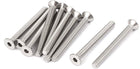 M4 x 40mm Hex Socket Countersunk Flat Head Screw Bolts 10pcs