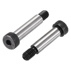 Alloy Steel Hexagon Socket Head Shoulder Screws Bolts, 1-1/2" Shoulder Length, 3/8" Shoulder Dia, 5/16-18 Thread, 6pcs