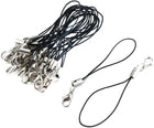 Correia para chaveiro com fecho tipo “lobster clasp” de metal e nylon, com comprimento de 5 cm (2 polegadas).