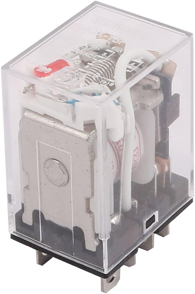 JQX-13F AC 220V Coil 8 Pin DPDT Power Relay 7.5A 220VAC/ 10A 24VDC