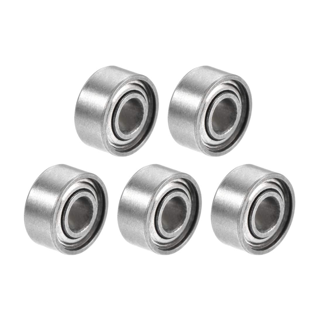 S682ZZ Stainless Steel Ball Bearing 2x5x2.3mm Double Metal Shielded S682 Bearings 5pcs