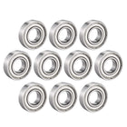 Deep Groove Ball Bearing Double Shield 10mm x 22mm x 6mm Chrome Steel Bearings 10pcs