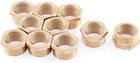 1/2BSP Male x 3/8BSP Female Thread Hex Reducer Bushing Pipe 10pcs