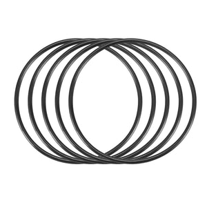 Nitrile Rubber O-Rings 75mm OD 69.7mm ID 2.65mm Width, Metric Sealing Gasket, Pack of 5
