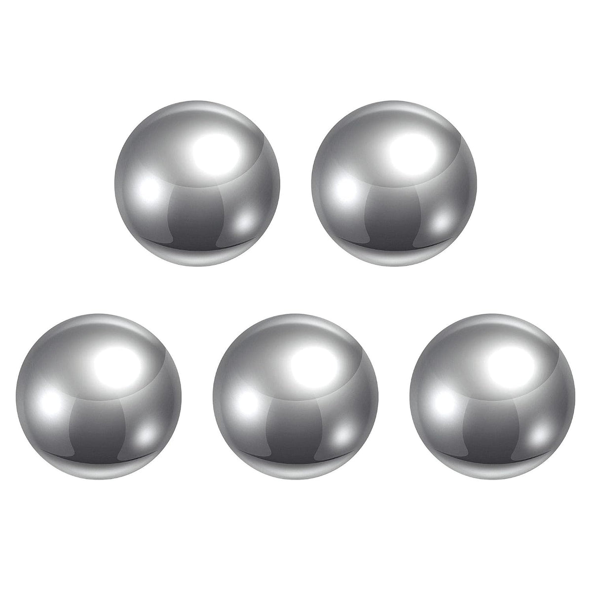 5pcs 1/2" 420 Stainless Steel Bearing Balls G100 Precision