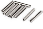 M2x14mm 304 Stainless Steel Split Spring Roll Dowel Pins 10Pcs