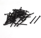 M3 x 40mm Alloy Steel Hex Bolt Socket Head Cap Screws Black 50 Pcs