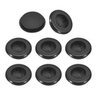 32Pcs Rubber Grommets 6/8" (20mm) Drill Hole, 3/4" (16mm) ID Single Sided Hole Plugs Ring Gasket for Firewall Cable Wire Protecting, Black