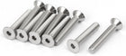 M5x30mm 316 Stainless Steel Countersunk Flat Head Hex Socket Cap Screw 10pcs