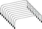 Metal Internal Wire Frames - 9.84" 10Pcs Tubular Bag Frame Rectangle Bag Handles for Lunch Bag Purse Bag Backpack DIY Making