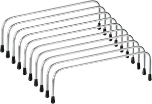 Metal Internal Wire Frames - 9.84" 10Pcs Tubular Bag Frame Rectangle Bag Handles for Lunch Bag Purse Bag Backpack DIY Making