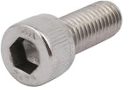 M10x25mm 304 Stainless Steel Left Hand Thread Hex Socket Head Cap Screw Fastener