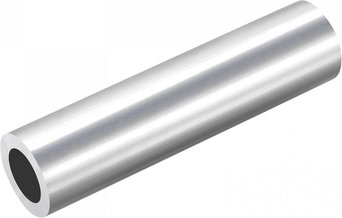 6063 Aluminum Round Tube 25mm OD 15mm Inner Dia 100mm Length Pipe Tubing