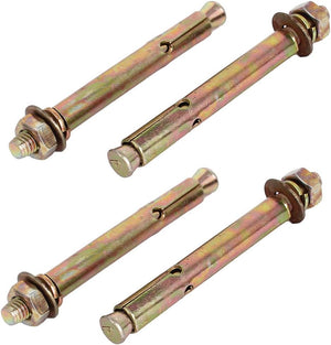 Stainless Steel Sleeve Expansion Screws Bolts M8x100mm 4 Pcs