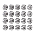 R2ZZ Deep Groove Ball Bearing 1/8-inchx3/8-inchx5/32-inch Shielded Z2 Lever Bearings 20pcs
