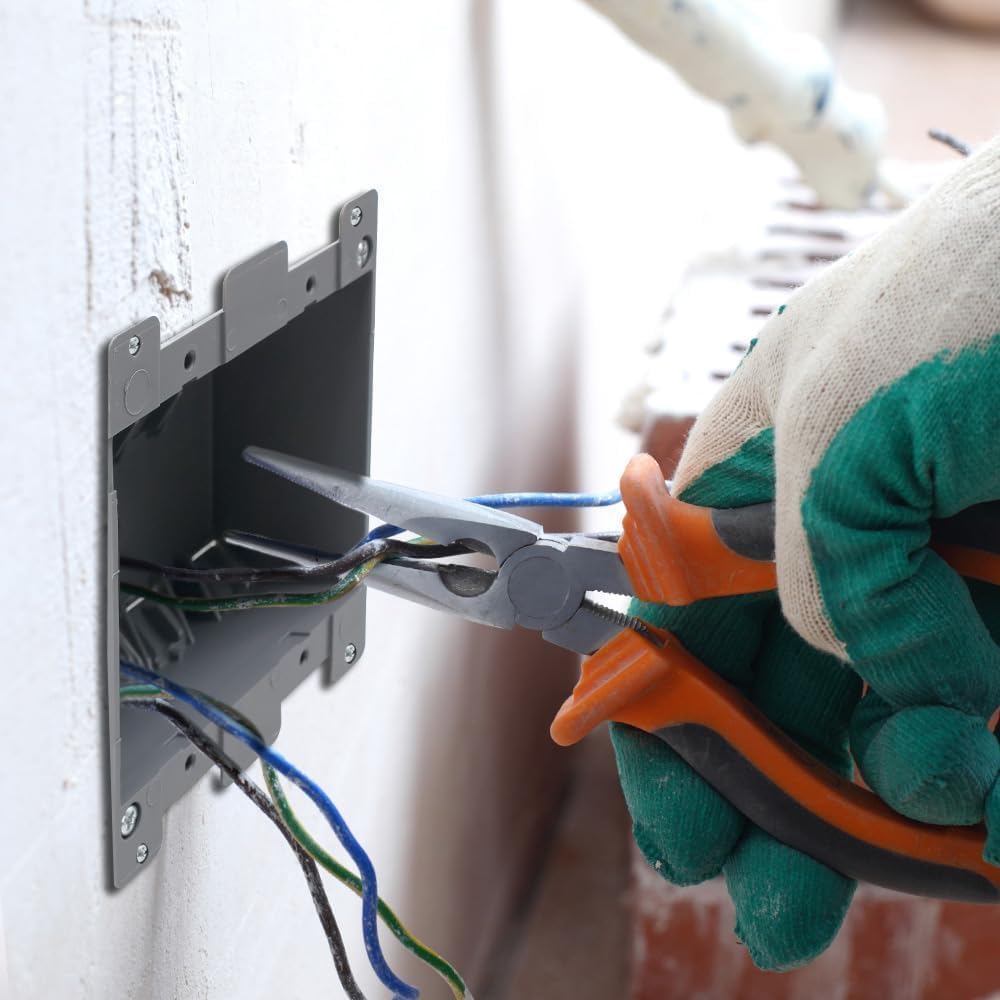 LinkMejor 2 Gang Gamle Arbejde El Udgangs Skab| 26 kub. tomme (1 pakke)