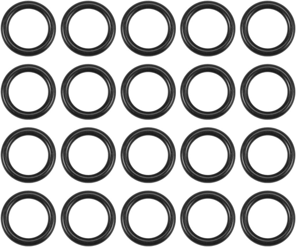 Nitrile Rubber O-Rings 17.1mm OD 11.8mm ID 2.65mm Width, Metric Nitrile Rubber Sealing Gasket, Pack of 20