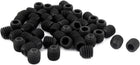 M5 x 5mm Hex Socket Set Cup Point Grub Screws Black 50pcs