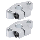 10mm Shaft Support SHF10 Flange Mount Linear Motion Slide Rail Guide Blocks for CNC 3D Printer (Pack of 2)