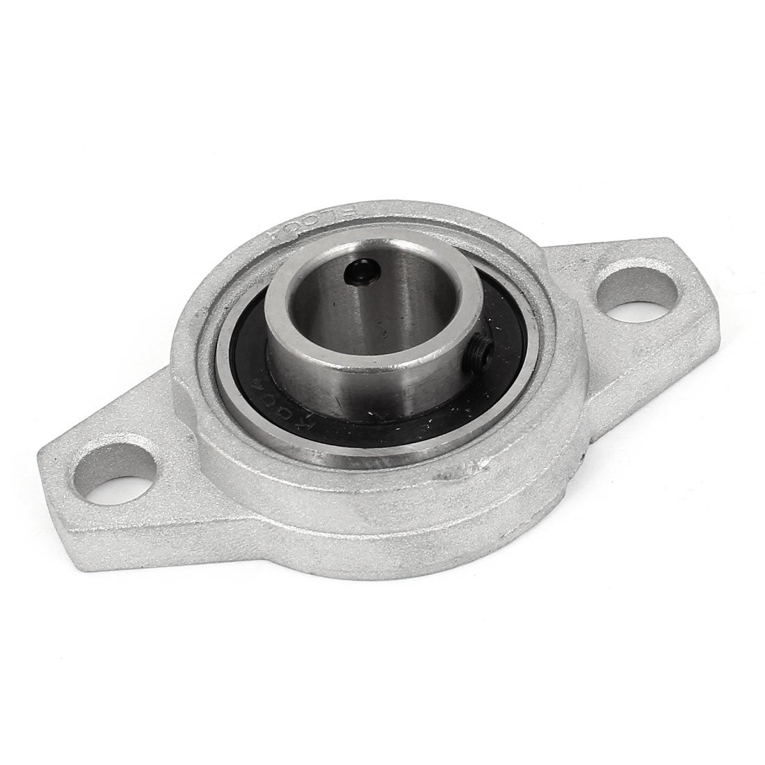 a15011600ux0123 FL004 Zinc Alloy 20mm Bore Self Aligning Pillow Block Bearing Flange, Aluminum