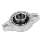 a15011600ux0123 FL004 Zinc Alloy 20mm Bore Self Aligning Pillow Block Bearing Flange, Aluminum