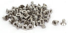M3x5mm 316 Stainless Steel Phillips Socket Flat Head Machine Screws 60pcs