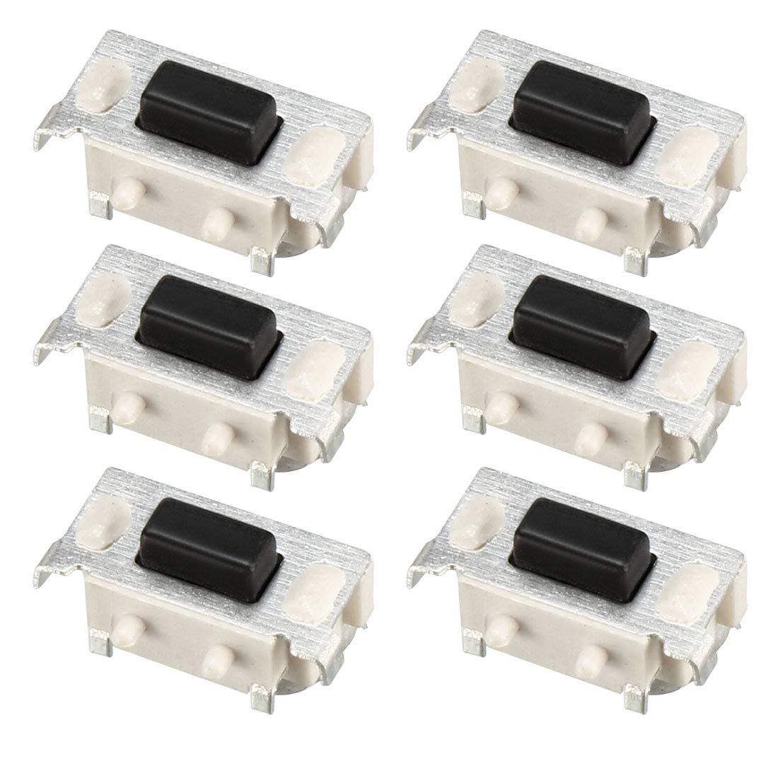 50 Pcs Momentary Tact Tactile Push Button Switch Surface Mounted Devices SMT PCB 2 Pin 3 x 6 x 3.5mm