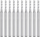 10Pcs 1.9mm Carbide End Mill Engraving Milling Cutter CNC Router Bits for PCB Machine, 1/8" Shank