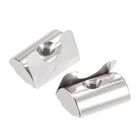 M4 Roll in Spring T Nut with Spring Sheet Carbon Steel for 4040 Series Aluminum Extrusion Profile Rail with 8mm Slot 12Pcs