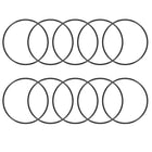 Nitrile Rubber O-Rings 75mm OD 71mm ID 2mm Width, Metric Sealing Gasket for Automotive Machine Plumbing, Pack of 10