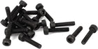M3x15mm 17mm Length Metal Hexagon Socket Head Cap Screws Bolts 20Pcs