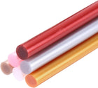 6pcs Hot Glue Sticks 4 inch x 0.28 inch Large Glue Sticks, 100 x 7mm Metallic 6 Color