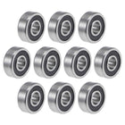 605-2RS Deep Groove Ball Bearings 5x14x5mm Double Sealed Chrome Steel P6 10pcs