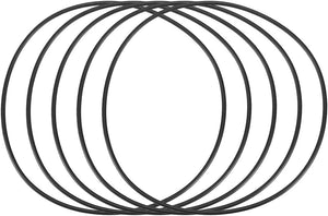Nitrile Rubber O-Rings, 95mm OD 91mm ID 2mm Width, Metric Sealing Gasket, Pack of 5