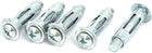 M8x37mm Expansion Bolt Sleeve Anchor 5pcs for 6mm-13mm Hollow Wall