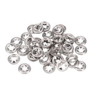 M5 ing Washer 4.6mm I.D. 12mm O.D. Internal Tooth Washers Push-On Locking Speed Clip 304 Stainless Steel 50pcs