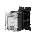 Solid State Relay Voltage Resistance Regulator, 25 Amp, 25V AC - 380V AC, Heat Sink