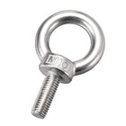 Lifting Eye Bolt M10 x 30mm Male Thread 304 Stainless Steel for Hanging, Pack of 2