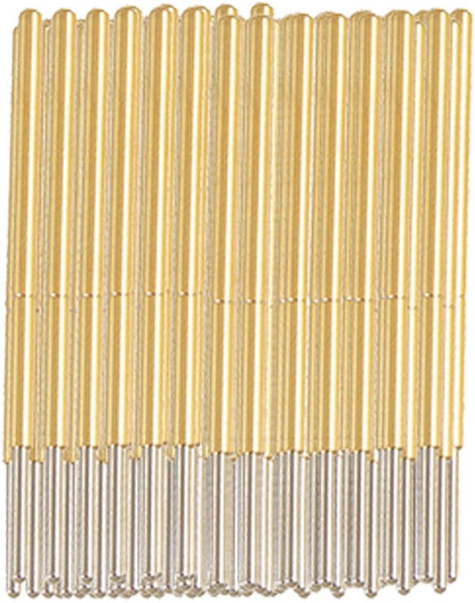 100 Pcs Spherical Radius Tip Spring Test Probes Pin