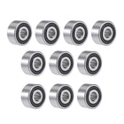 3200-2RS Angular Contact Ball Bearing 10X30X14.3mm Sealed Bearings 5200-2RS 5pcs