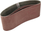 4-Inch x 24-Inch Aluminum Oxide Sanding Belt 800 Grits Sandpaper Flush Joint for Belt Sander 3pcs
